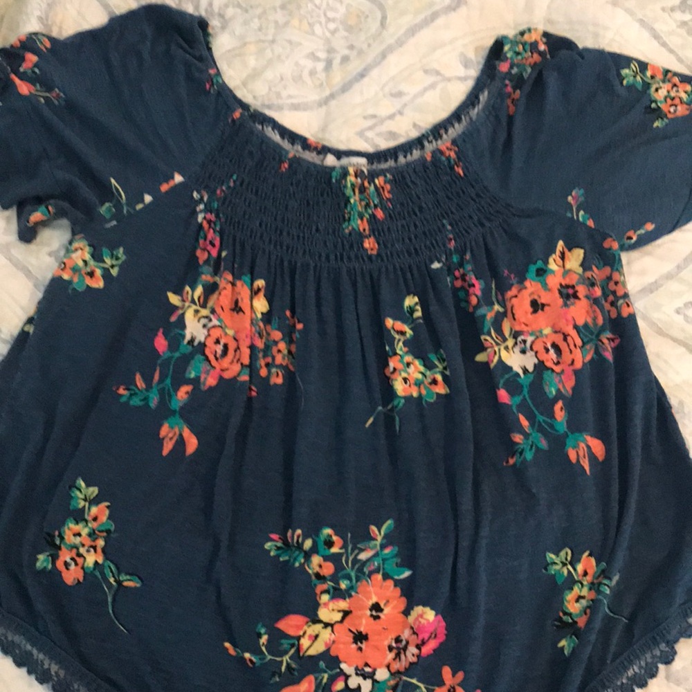 Boho style top